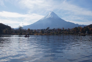 葛飾北斎の視点 甲州三坂水面-富嶽三十六景より