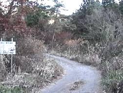 大石すずらん峠入り口