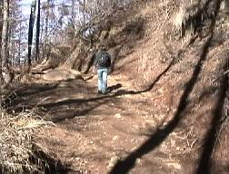 裏口登山道